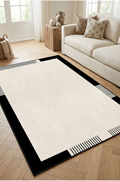 Decomia Home Ψηφιακό αντιολισθητικό χαλί σαλονιού που πλένεται με εμφάνιση γι...