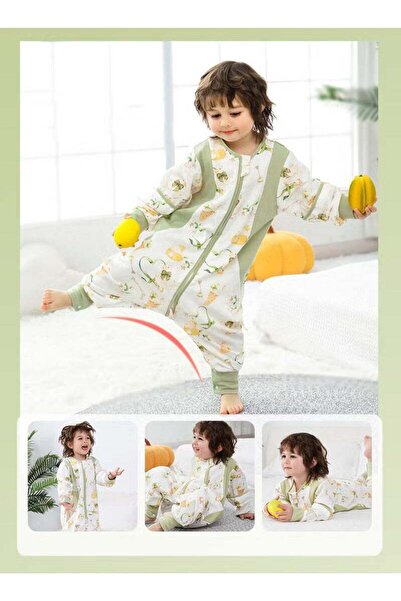 Arabest Toddler Sleep Sack with Feet,All Season Organic Cotton Wearable Blank...