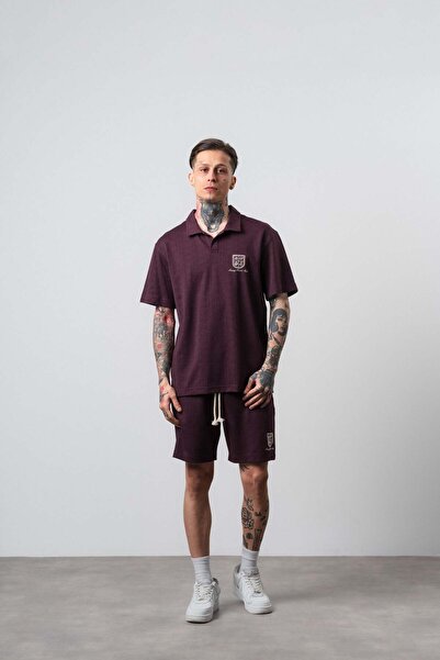 Respire Ανδρικό Σετ Σορτς και Μπλουζάκι Rocket Club με Γράμματα, Κανονική Εφα...