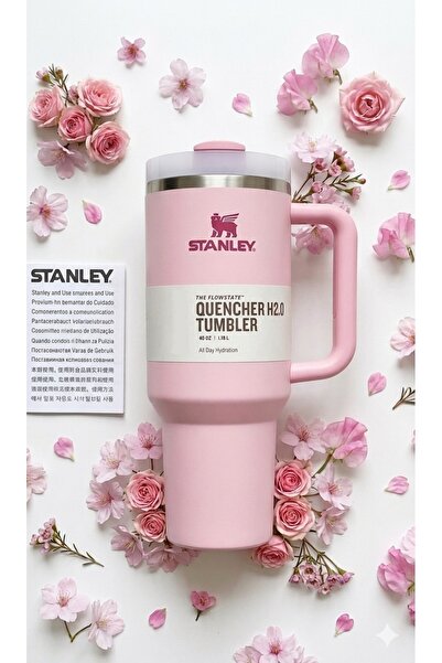 Primo Plus Stanley 40oz Tumbler: Stainless Steel Thermal Mug, Lid, and Decora...