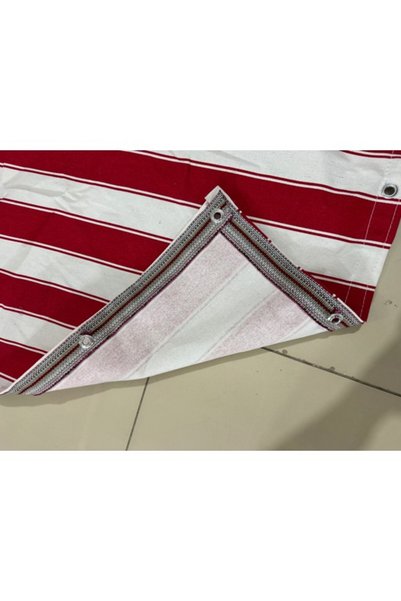içel çadır Balcony Tarpaulin with Measurements, Eyelet Capsule Special Production, First-Class Cotton Fabric