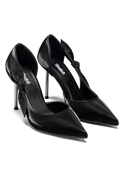 Dedos Ψηλοτάκουνα πέτρα με φιόγκο με αγκράφα Nubuck γυναικεία βραδινά παπούτσ...