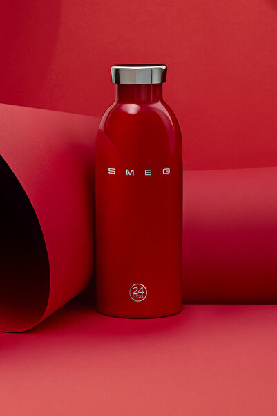 SMEG Clima Bottle Kırmızı Termos 500 ML