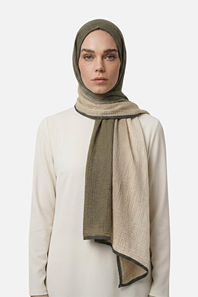 Mooncorn Σάλι ντεγκραντέ μουσελίνα Çağla