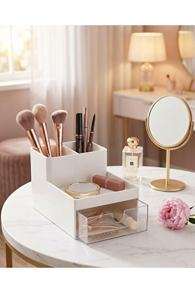 origa Οργανωτής πολλαπλών χρήσεων με μονό συρτάρι γραφείου - Οργανωτής μακιγι...