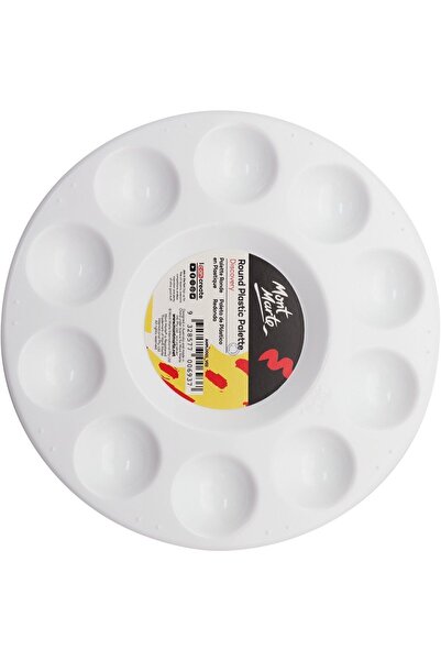 Mont Marte Στρογγυλή Πλαστική Παλέτα Discovery 17εκ.