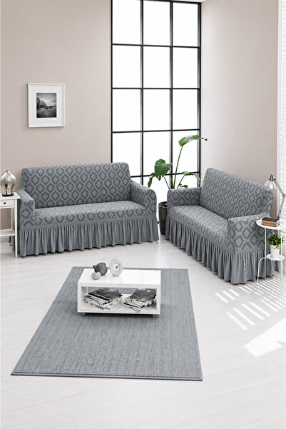 elgeyar أريكة جاكار، أريكة، غطاء سرير، ليكرا، مرن، قياسي 3+3