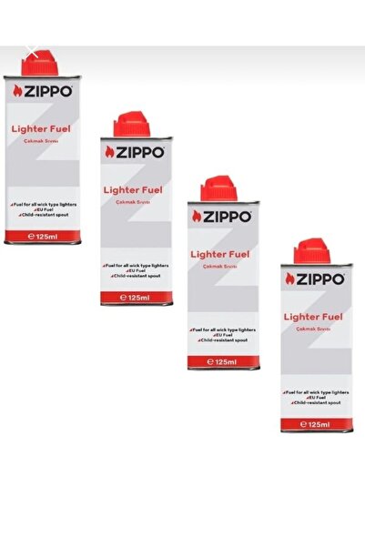 Zippo Çakmak Benzini 4adet