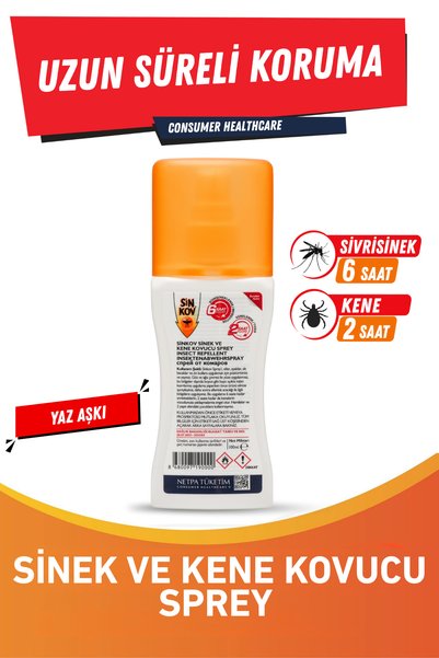 Sinkov Kovucu Sprey 2'li Eko Set - Sinek Kene Uzun Süre Koruma 2x100ml