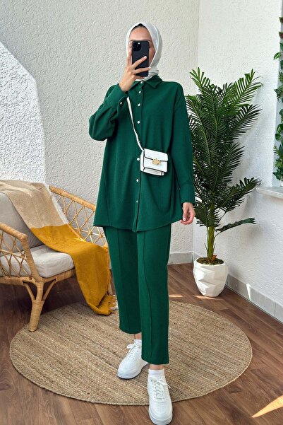 Salih Çelebi 2167 Λεπτομερής Σετ με Πέρλες - ΠΡΑΣΙΝΟ