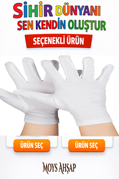 moysahsap party&ahşap Sihirbazlık Setini Kendin Oluştur | İstediğin Ürünü Seç...