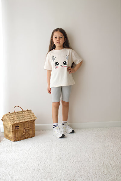 Belya Kids Wear Σετ δύο τεμαχίων - Πολύχρωμο - Σύντομο