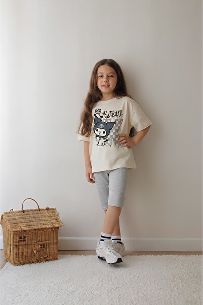Belya Kids Wear Σετ δύο τεμαχίων - Πολύχρωμο - Σύντομο