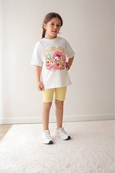 Belya Kids Wear طقم ملابس كامل للفتيات بتصميم ميلودي 106، يتكون من قطعة علوية...