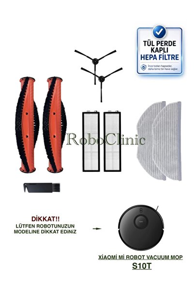 Roboclinic Συμβατό με ρομποτική ηλεκτρική σκούπα Xiaomi S10T (Κωδικός μοντέλο...