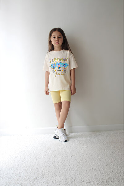 Belya Kids Wear Σετ δύο τεμαχίων - Πολύχρωμο - Σύντομο