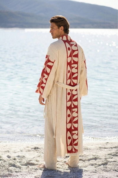 Mojo Summer Patara Kimono / CRINKLE KETEN EL BASKISI