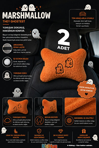 Oxlade Κεντητό κάθισμα Premium 2 τεμαχίων για αυτοκίνητο, γραφείο και καρέκλα...