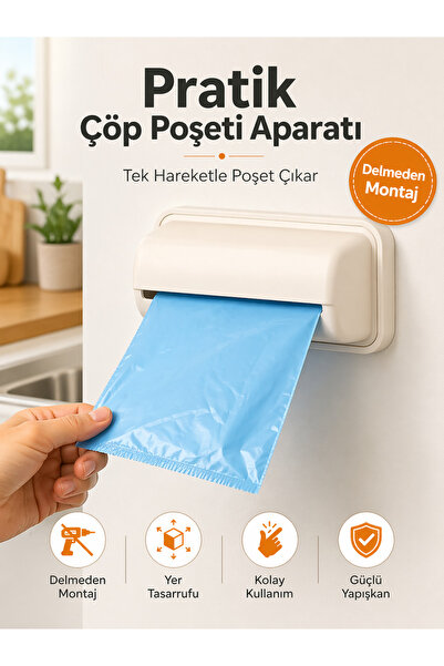 EUROLUXE Συσκευή θήκης σακούλας σκουπιδιών Συσκευή οργάνωσης σακούλας σκουπιδ...