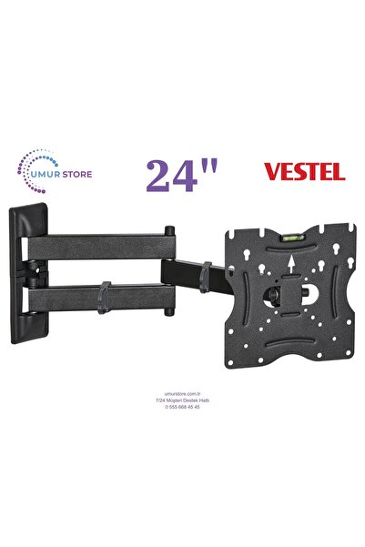 Vestel 40FV9750 40 inç / 22”- 49” Lcd Led Televizyon Hareketli Duvar Askı Apa...