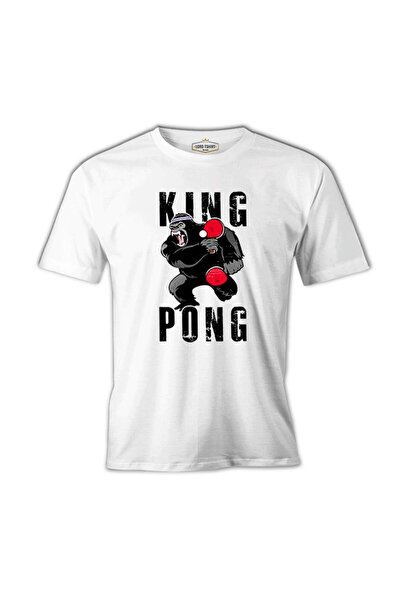 Lord T-Shirt تنس الطاولة - تيشيرت رجالي أبيض من King Pong