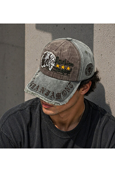 Zeramine 2024 Αντίκα vintage καπέλο unisex με ρυθμιζόμενη λεπτομέρεια σε στυλ...