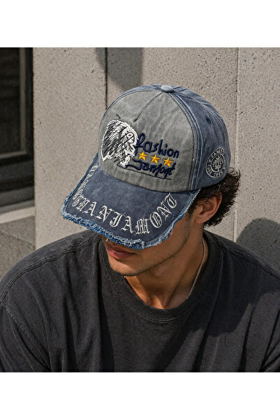 Zeramine 2024 Distressed Vintage Hat Unisex Adjustable Ripped Detailed Street...