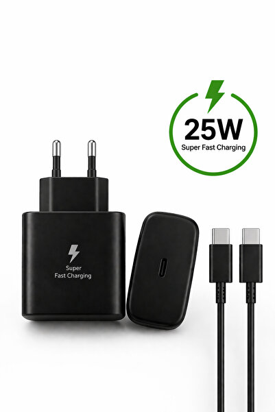Abbruch 25W Süper Hızlı Şarj Aleti İphone Samsung Xiaomi Huawei Uyumlu USB-C ...