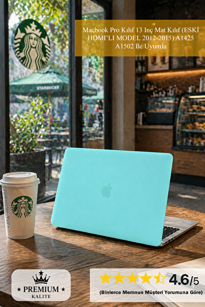 Mcstorey MacBook Pro 13 Retina Uyumlu Mat Kılıf A1502 A1425 (Eski Nesil HDMI ...