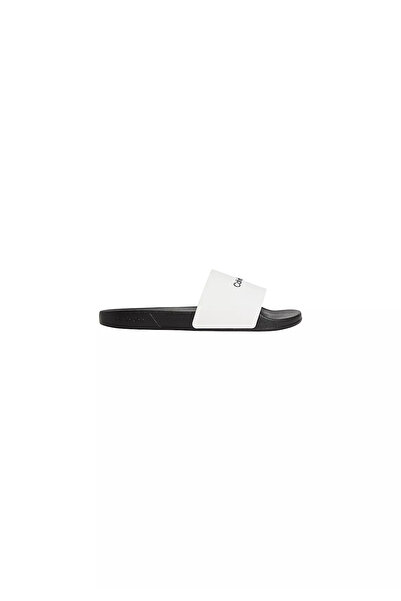 Calvin Klein Men's Brand Logo Stylish Appearance Single-Strap Thick-Soled Non...