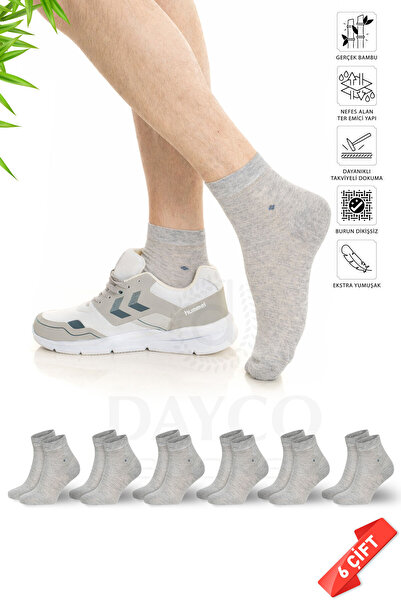 DAYCO Premium Summer Grimelange Ανδρικές μισές κάλτσες από μπαμπού χωρίς ραφέ...
