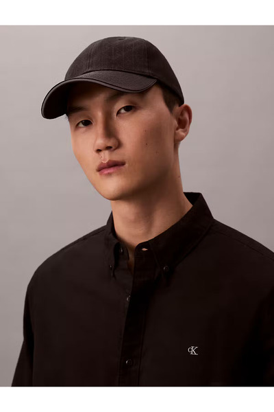 Calvin Klein Men's Logo Adjustable Sport Design Black Sports Hat