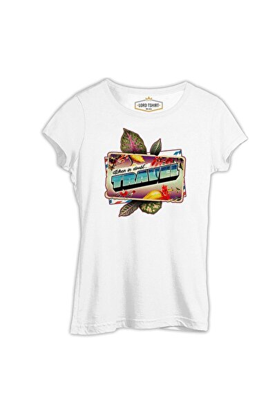 Lord T-Shirt When in Doubt Travel Postcard White Men's T-Shirt