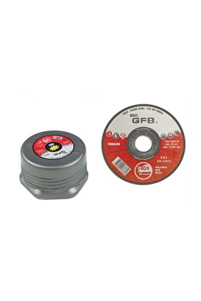 GFB 25 Adet 115*1 Inox Paslanmaz Kesici Kıl Kesici Taş Kesme Taşı