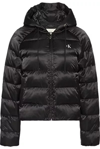 Calvin Klein Γυναικείο παλτό με κανονική εφαρμογή, με κουκούλα, καπιτονέ, με ...