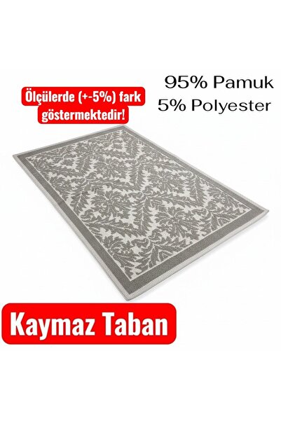 NikAr Home Pamuklu Kaymaz Taban Dikdörtgen Banyo Paspası – Yüksek Emici Pamuk...