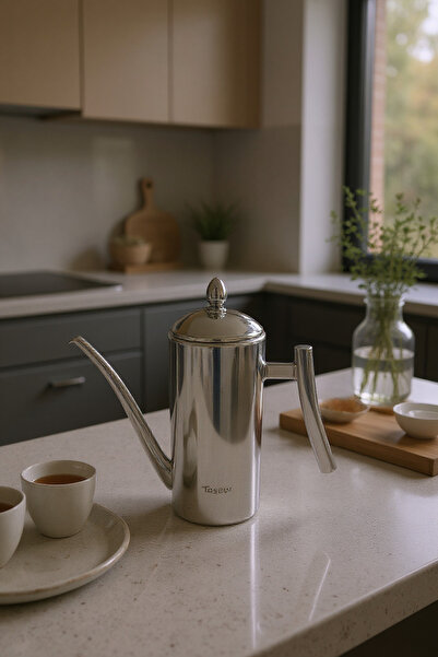 Bambum Zed Multi-Purpose Steel Teapot Oil Pot Lubricator 700ml