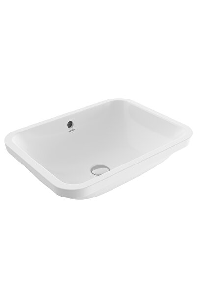 Bocchi Scala Tezgah Altı Lavabo, 55 cm, Parlak Beyaz  1006-001-0125