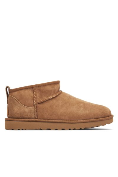 UGG Γυναικείες καφέ μπότες Classic Ultra Mini Chestnut
