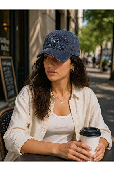 Zeramine 2024 Το Μαύρο Vintage Καπέλο Μπέιζμπολ με Παλαιωμένη Όψη