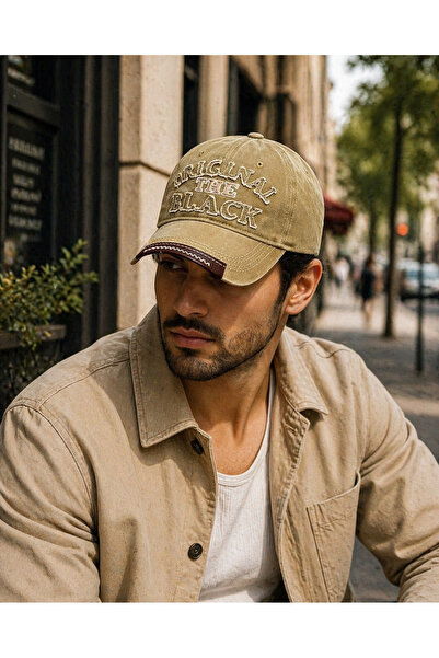 Zeramine 2024 Το Μαύρο Vintage Καπέλο Μπέιζμπολ με Παλαιωμένη Όψη