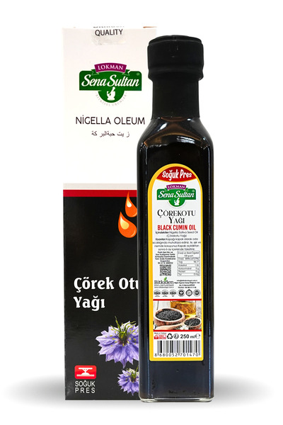 Sena Sultan Çörek Otu Yağı Soğuk Pres 250 ml