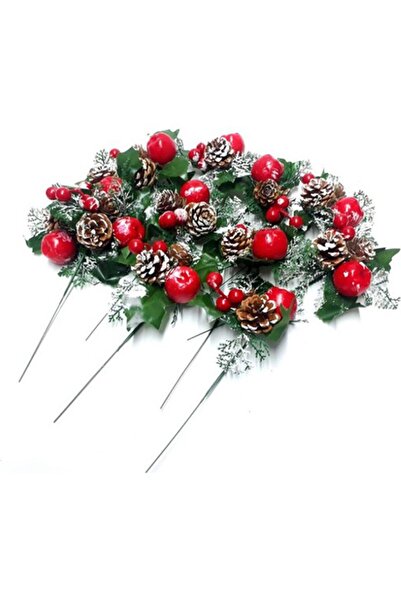 partidolu Πρωτοχρονιάτικο Κοκινάλι Τεχνητό Κλαδί Πεύκου Στολίδι Πικέ Στολίδι ...