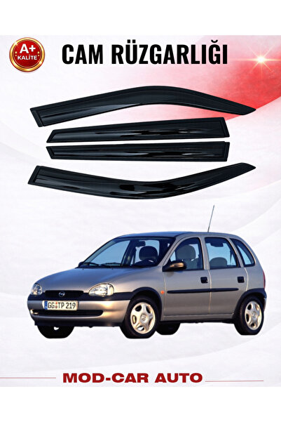 MODxAUTO OPEL CORSA B ARACA ÖZEL PREMIUM CAM RÜZGARLIĞI A+ (PİANOBLACK)