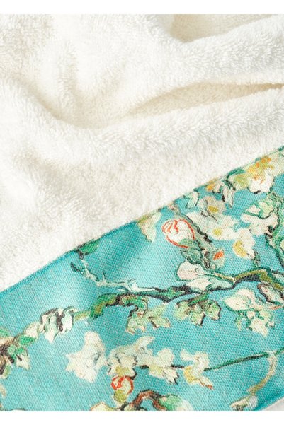 Bella Maison Prosop de față Van Gogh Almond Blossom 100% bumbac Turcoaz (50x90 cm)