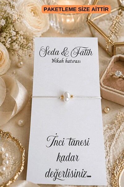 Emtory Home 16 Adet Şans Bilekliği - Bride Hediye - Kına Hediyesi - Nedime Bi...