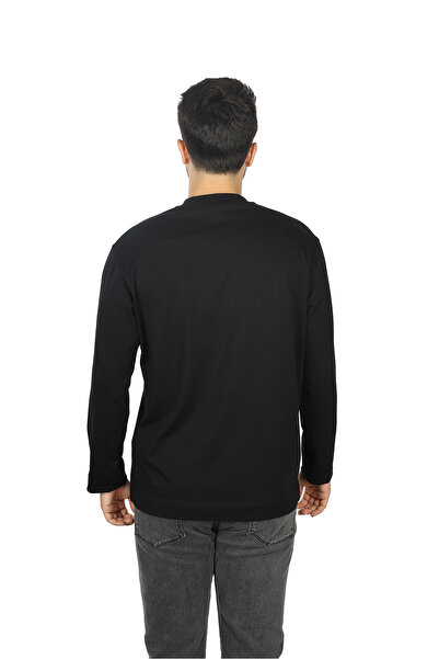 Emporio Armani Ανδρικό βαμβακερό μπλουζάκι με λεπτομέρεια λογότυπου, άνετο μα...