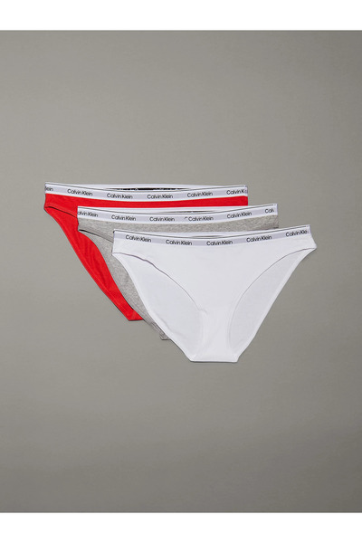 Calvin Klein BIKINI 3PK Kadın İç Çamaşırı 000QD5207E-W9F
