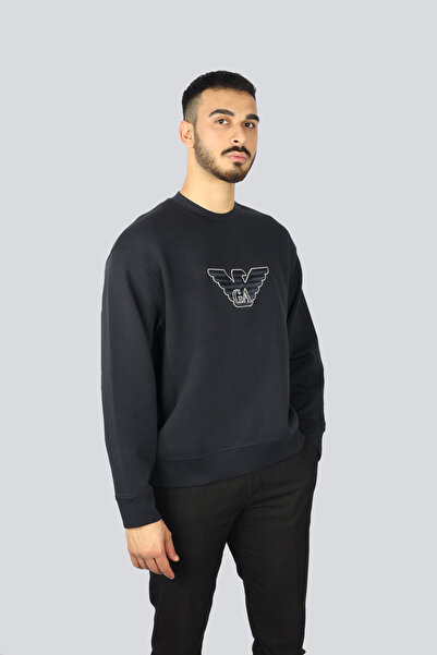 Emporio Armani Erkek Bisiklet Yaka Sweatshirt