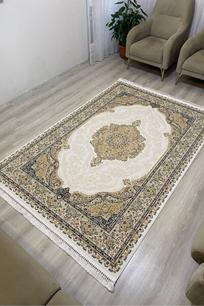 Home Kaşmiran , Osmalı İpeksi Yün Tuşeli Triko Akrilik Dokuma Oturma Odası Ve...